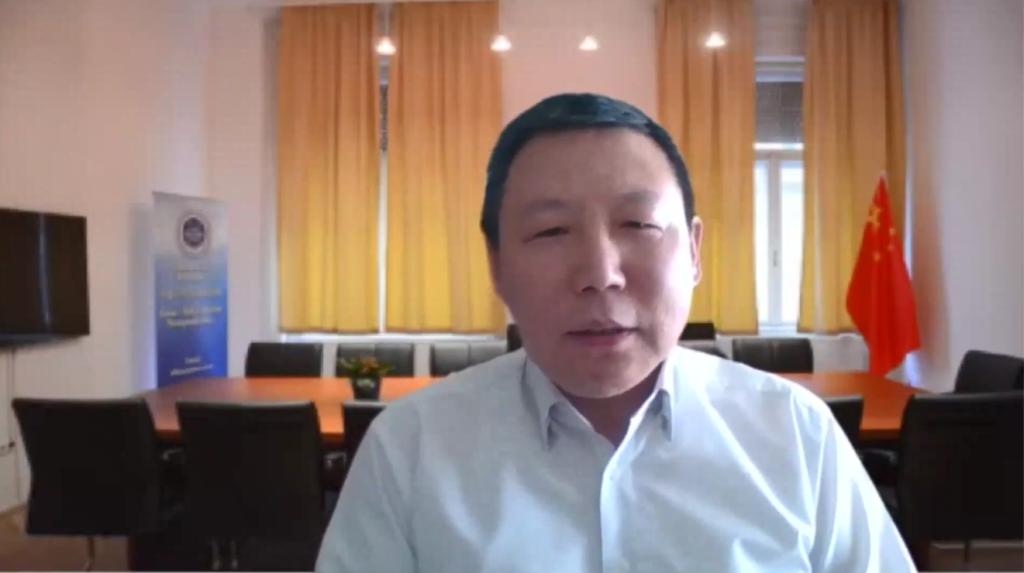 中国社会科学院欧洲研究所副所长、中国欧洲学会秘书长陈新研究员在线致辞 中国社会科学院欧洲研究所副所长、中国欧洲学会秘书长陈新研究员在线致辞