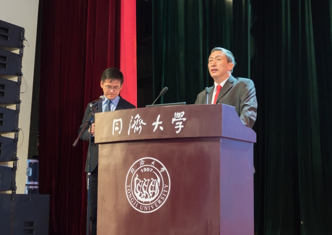 同济校长裴钢发言 同济校长裴钢发言
